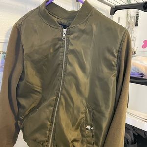 Women’s Green Bomber jacket